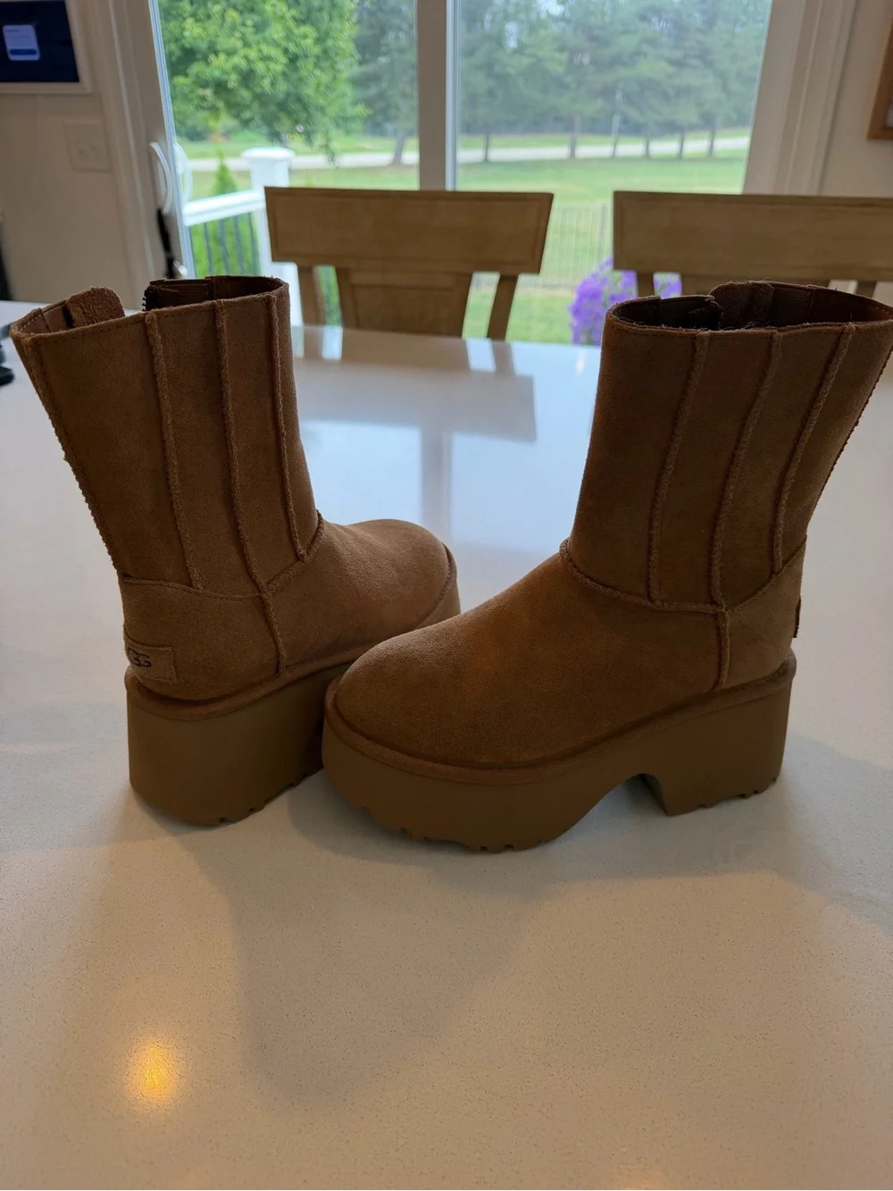 UGG Women's Classic Twin Seam New Heights Boots - 5
